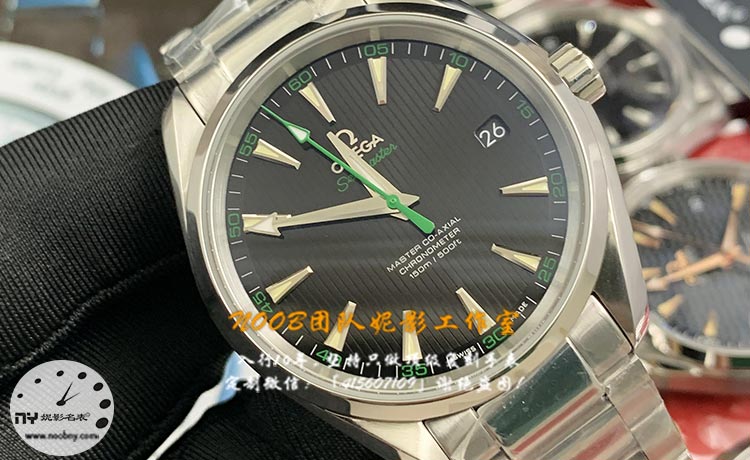 VS厂欧米茄海马150系列绿针高尔夫版搭配8500机芯深度测评