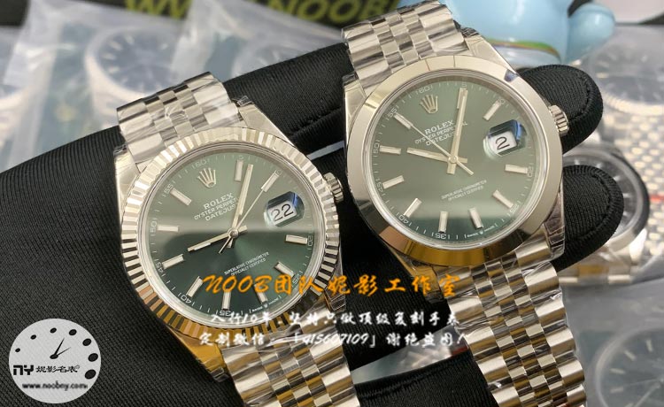 VS厂劳力士日志型薄荷绿复刻表搭配丹东3235机芯做工细节测评