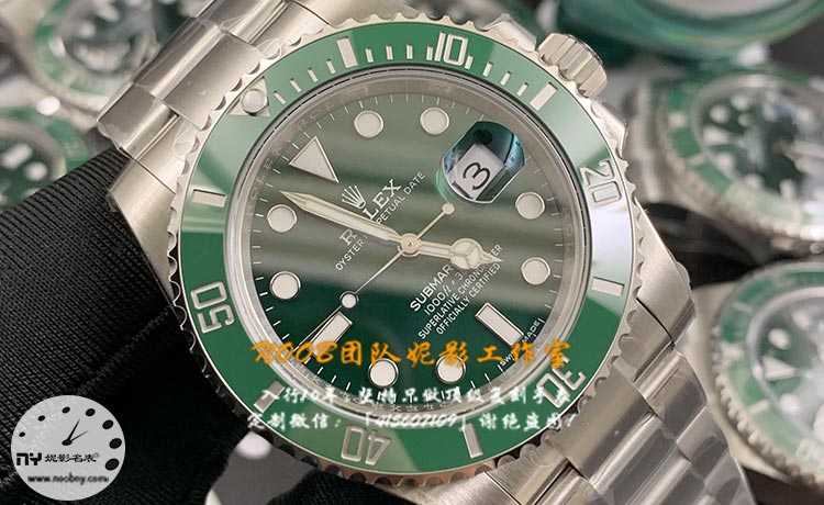 VS厂劳力士绿水鬼40尺寸搭配3135机芯测评