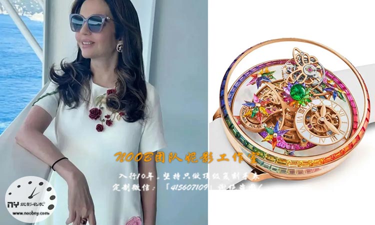 奢华与优雅的完美碰撞：亚洲首富之妻妮塔·安巴尼的非凡时尚瞬间