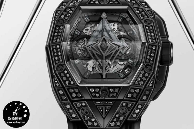 Hublot Spirit of Big Bang Sang Bleu全黑镶嵌限量版腕表测评