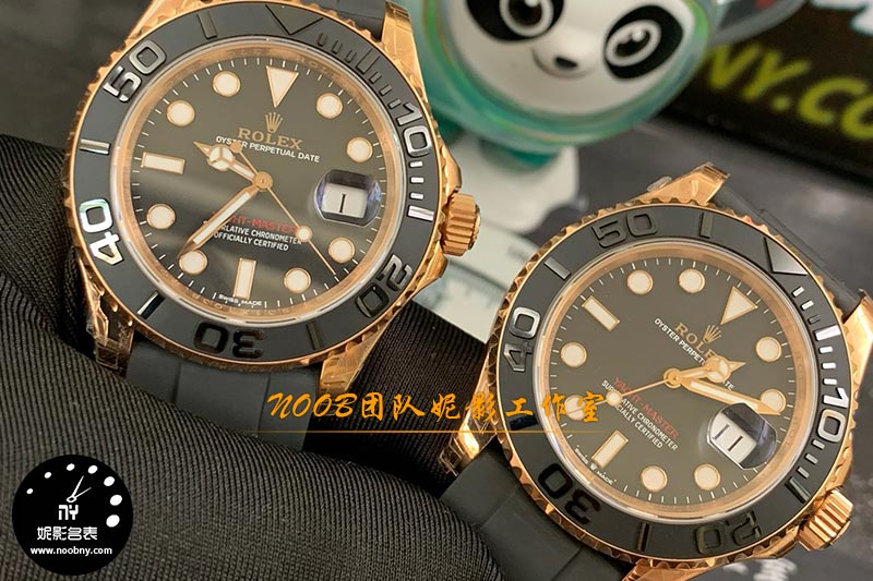 VS厂劳力士玫瑰金游艇3135机芯与3235机芯深度对比测评