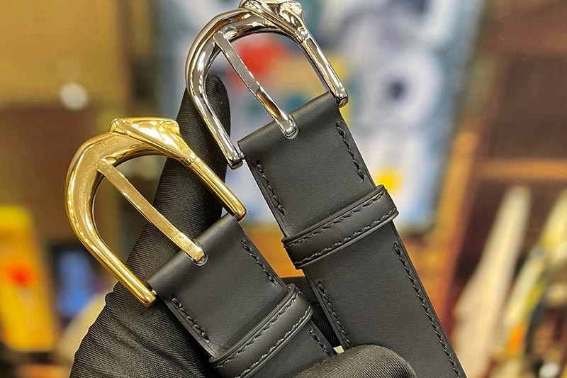 爱马仕Hermès 32mm双面皮腰带测评：原版工艺与奢华细节全解析