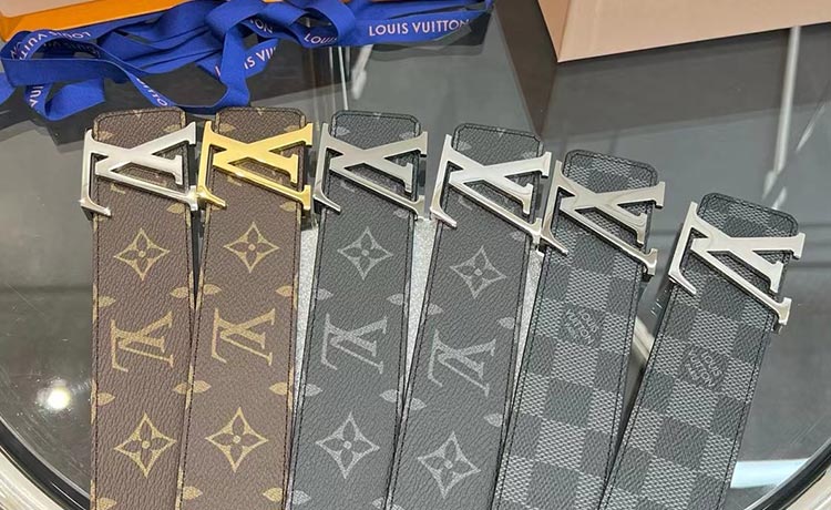 LV专用面料腰带深度测评：4.0cm宽头层牛皮奢华体验